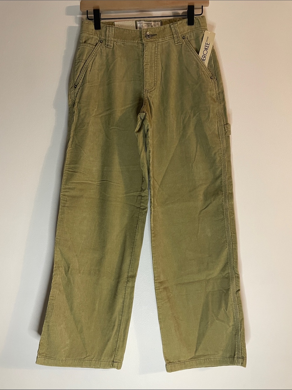 Corduroy Carpenter Pants 100% CottonCarmel Youth Boys 14